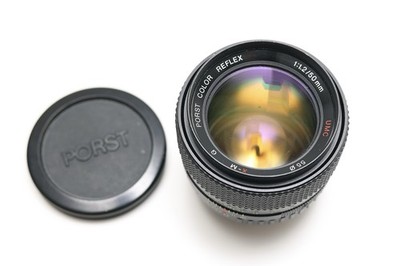 Porst Color Reflex 50mm 1.2 UMC X-M G Objektiv mit Fucija Anschluß