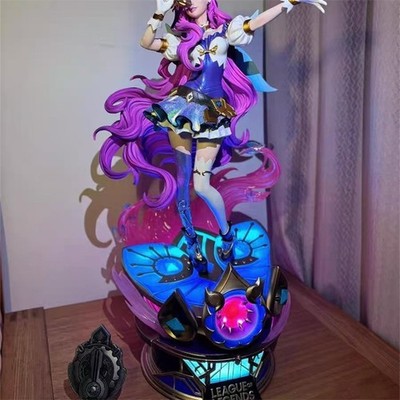 Official League of Legends Seraphine 1/4 LED Light GK Figure Resin