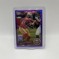 Patrick Willis Topps Chrome 2011 Purple /499