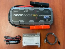 NOCO Boost Pro GB150 3000A 12V Lithium Battery Jump Starter USB C Input Charging