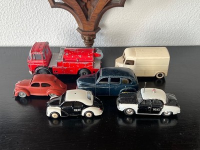Lot 6 pieces containing: JRD, CIJ, Europarc, CLE (Clement Gaget) - NO Dinky toys