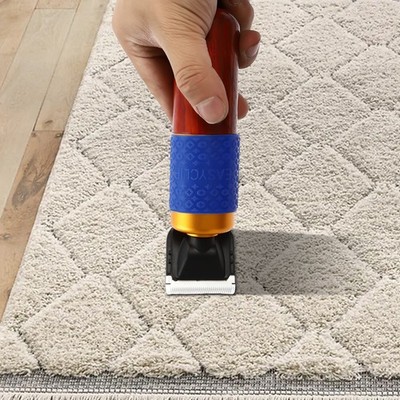 Trimmer Carpet Trimmer Vibration Rug Carpet Shear Carpet Carving Clipper w/Guide