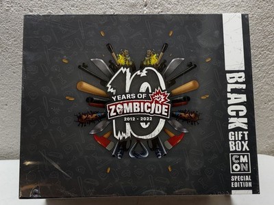CMON Zombicide 10 Year Special Edition Black Gift Box New Sealed