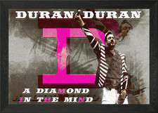 Duran duran un diamante in t con cornice poster arte da parete quadro stampa su tela