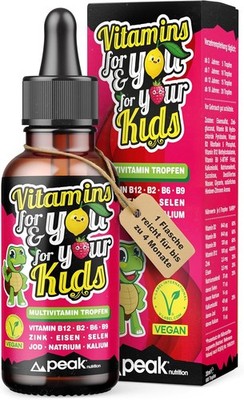 Multivitamin Tropfen für Erwachsene und Kinder mit Vitamin B12  NEU OVP NP 49,- 