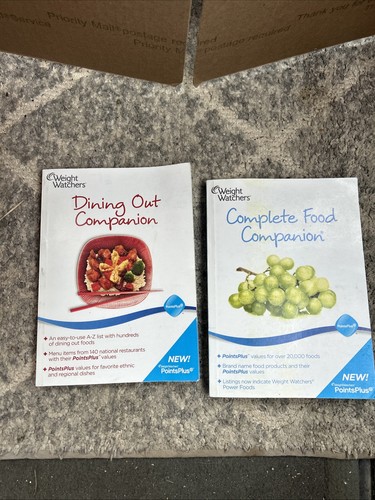 Weight Watchers WW Complete Food & Dining Out Companion 2 Bücher Punkte plus 2011