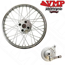 Honda CG 125 Rear Wheel Hub Drum Brake Hub Rim 1.6 x 17 + Drum Brake Shoe Plate