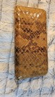 Michael Kors Women's Leather Wallet Snakeskin Tan 8 Inches Beautiful Condition — photo 2