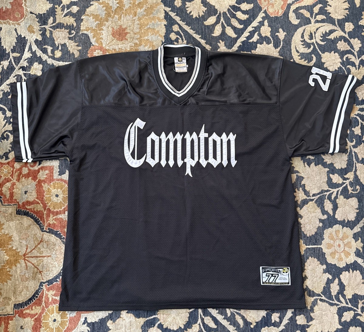 Vintage 90s Y2K Lowrider 77 Official Baseball Streetwear Jersey