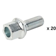 20x RIDEX Radschraube M12 x 1,5 24mm SW17 für VW GOLF II (19E, 1G1) POLO (6N2)