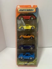 Matchbox  2025 Porsche Heroes 5 Pack 911 GT3, 918, 914, 911 Targa, Cabrio