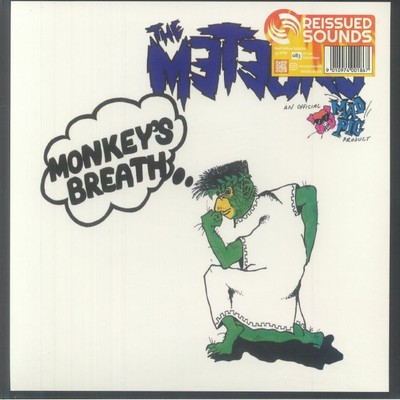 METEORS, The - Monkey's Breath - SUNBURST YELLOW & RED VINYL LP