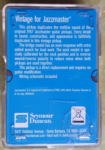 Seymour Duncan Pickup Neck Vintage for Jazzmaster E-Gitarre in OVP - Bild 7 von 7