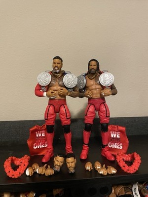 Custom WWE Ultimate Edition Jimmy & Jey Uso Wargames 2022 Bloodline