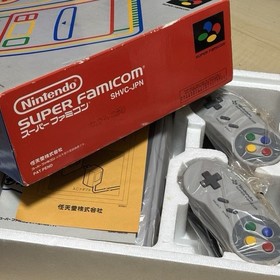 New Nintendo Super Famicom SHVC‑001 SFC Console Japan  Sealed Deadstock Retro