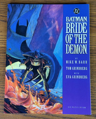 #ad #ad BATMAN BRIDE OF THE DEMON 1ST PRINTING 1991 DC Comic Book NM Softcover VTG Barr $14.99