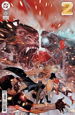 JUSTICE LEAGUE VS GODZILLA VS KONG 2 #7 (OF 7) CVR D CARMINE DI GIANDOMENICO CAR