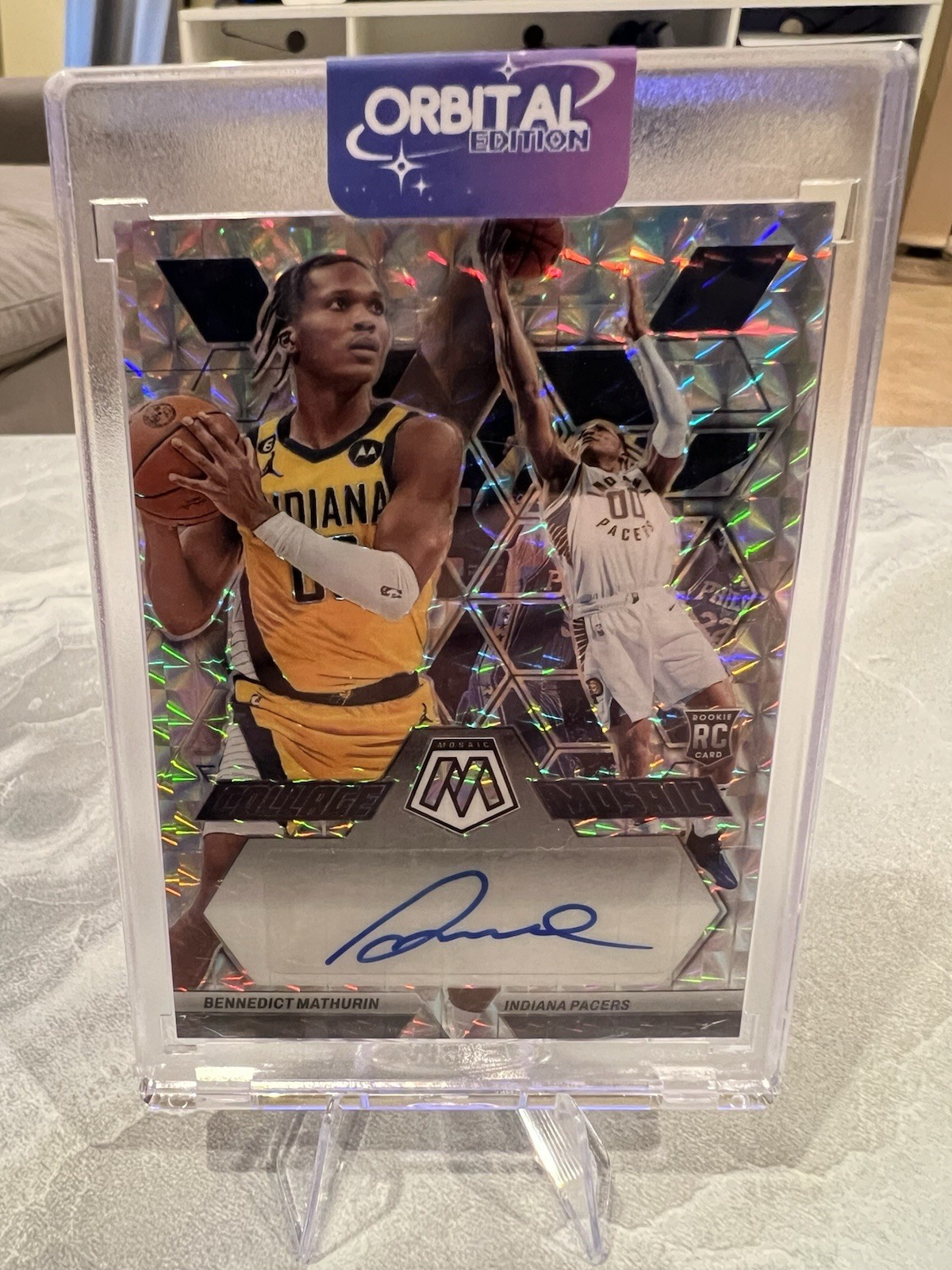 2022 Mosaic Bennedict Mathurin Collage Rookie Auto Choice