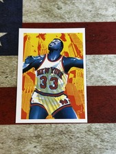 1990-91 NBA Hoops - Patrick Ewing Knicks Checklist #372