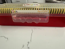 Sizzix Sizzlits Mac'N'Cheese Alphabet Font Number/Symbols Die Set w/Storage case