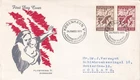 SA25d Denmark 1971 Joint Nothern Campaign for the Benefit of Refugees, FDC