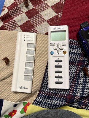 iClicker2  i Clicker 2 Student Remote Controller White ~ TESTED 