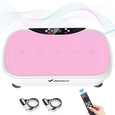 MERACH Vibration Plate Exercise Machine, Vibration Plate for Lymphatic Draina...