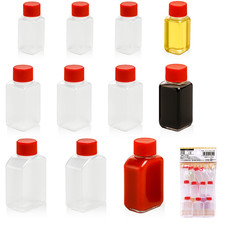 Japanese Travel Plastic Spice Soy Sauce Bottles 11pcs S-2054