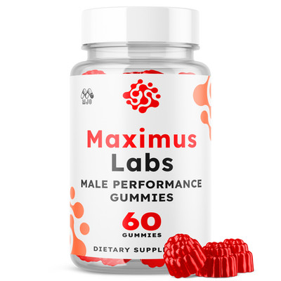 (1 Pack) Maximus Labs Gummys Male Health Support Formula MaximusLabs 60 Gummies