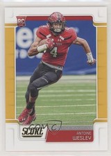 2019 Score Rookies Gold Antoine Wesley #401 1u6
