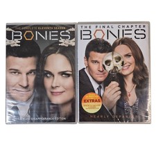 Bones Season 11 and Final Chapter Season 12 DVD Lot Brand New Sealed