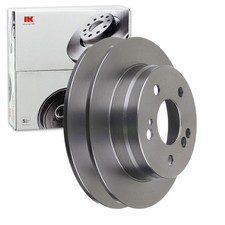 2X NK BREMSSCHEIBEN 258mm VOLL HINTEN PASSEND FÜR MERCEDES-BENZ 124 E-KLASSE |