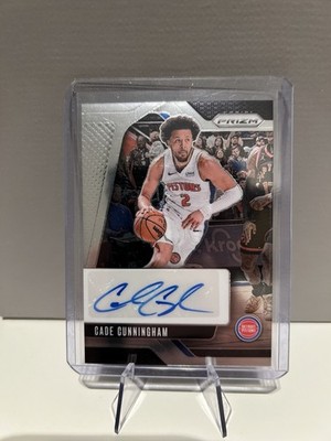 Cade Cunningham Panini Prizm 2024-25 Pistons Signature Autograph