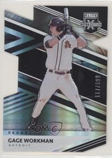 2020 Panini Elite Extra Edition 203rd Decade Die-Cut /203 Gage Workman #46 ll2