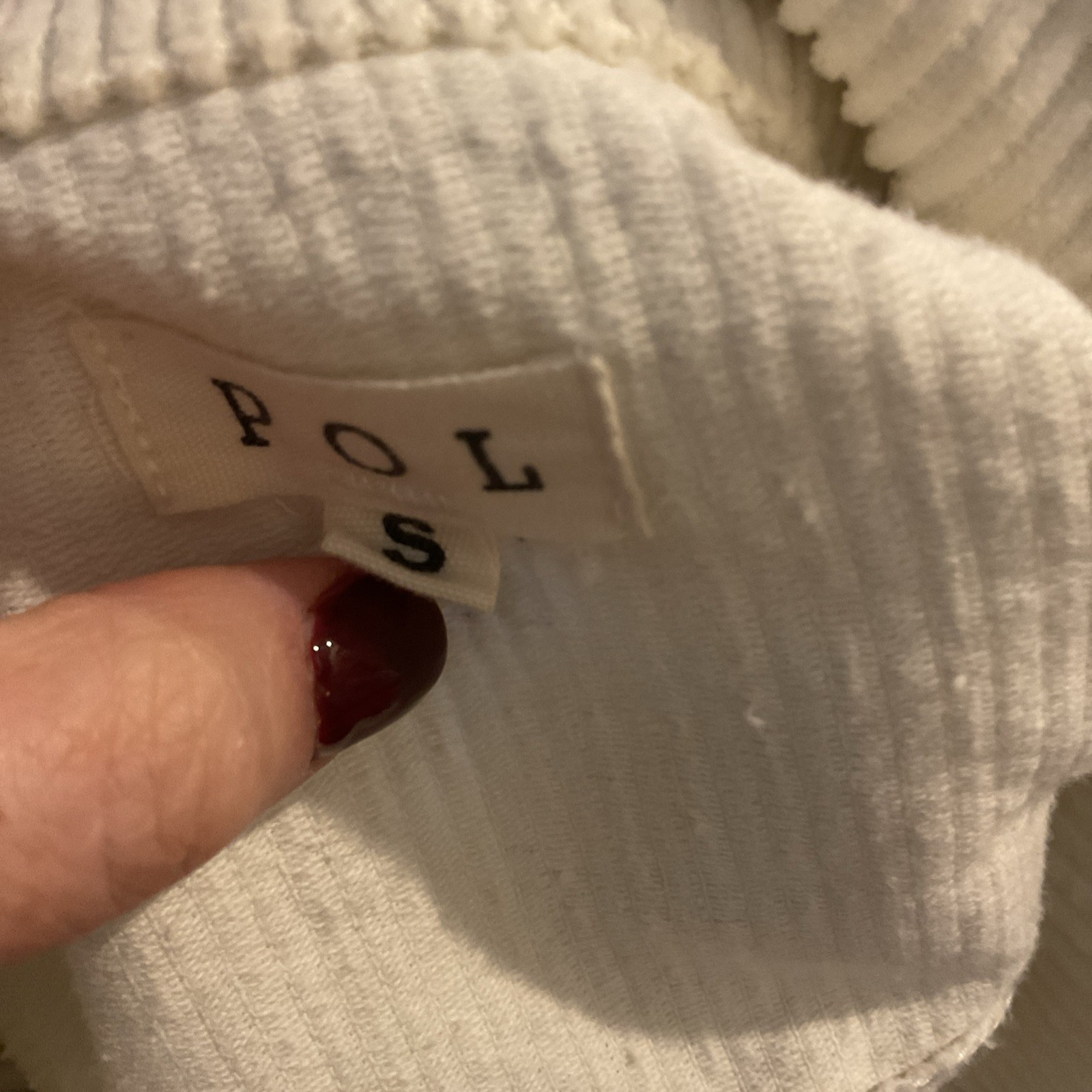 POL Size Small Denim  Patchwork - image 5