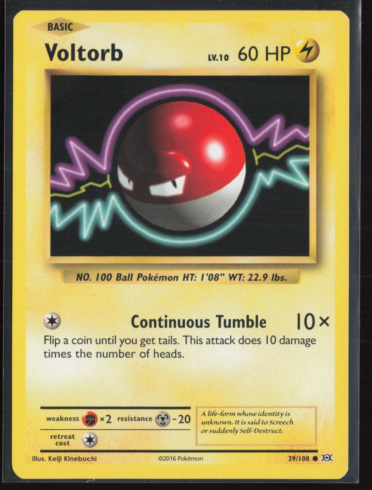 Voltorb 39/108 - XY - Evolutions - LP