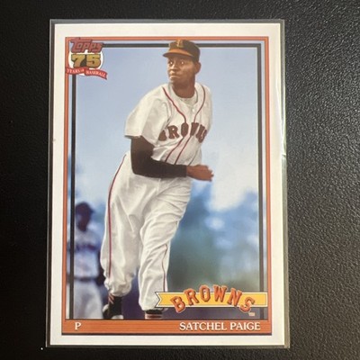 Satchel Paige 2026 Topps Series 2 1991 Topps Design #91B2-6 Cleveland Browns