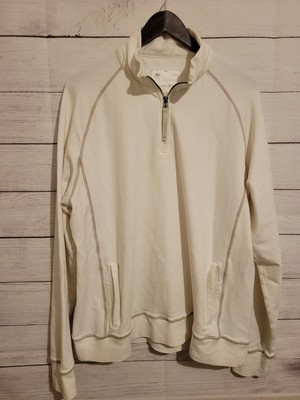 19.1 Arnold Zimberg White  Comfort Wear Pullover Size Large MSRP $160