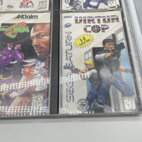 Sega Saturn Game Lot 10 Games In Total All Discs Great Shape! Boxes Have Wear!
