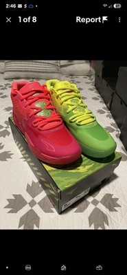 Size 13 - PUMA MB.01 x Rick and Morty Green/Red 2022