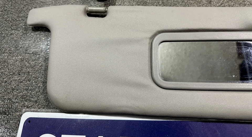 1993-2001 Subaru Impreza Sun Visor Passenger Side with Mirror GC8 2.5RS - Image 3 of 4