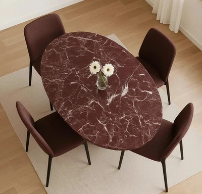 Rosso Levanto Marmor Tisch Neu Modern - 183cm x 96.5cm Möbel - Bild 1 von 4