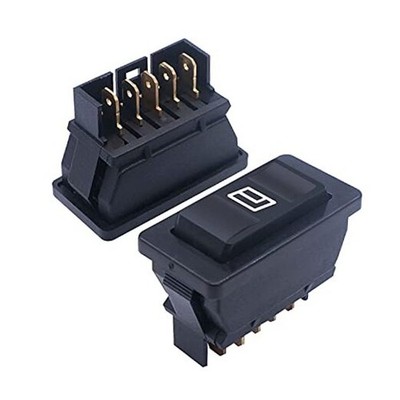 2Pcs 5 Pin Car Window Switch 12V 20A Control Power Window Lift Without wire
