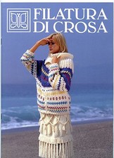 Italian Language - Filatura di Crosa 2002 Knitting Pattern Book - Aurea Filcrosa