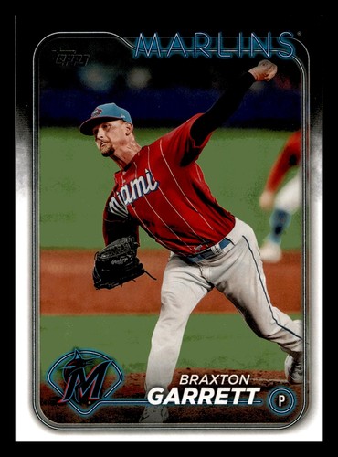 2024 Topps #323 Braxton Garrett | Baseball Card