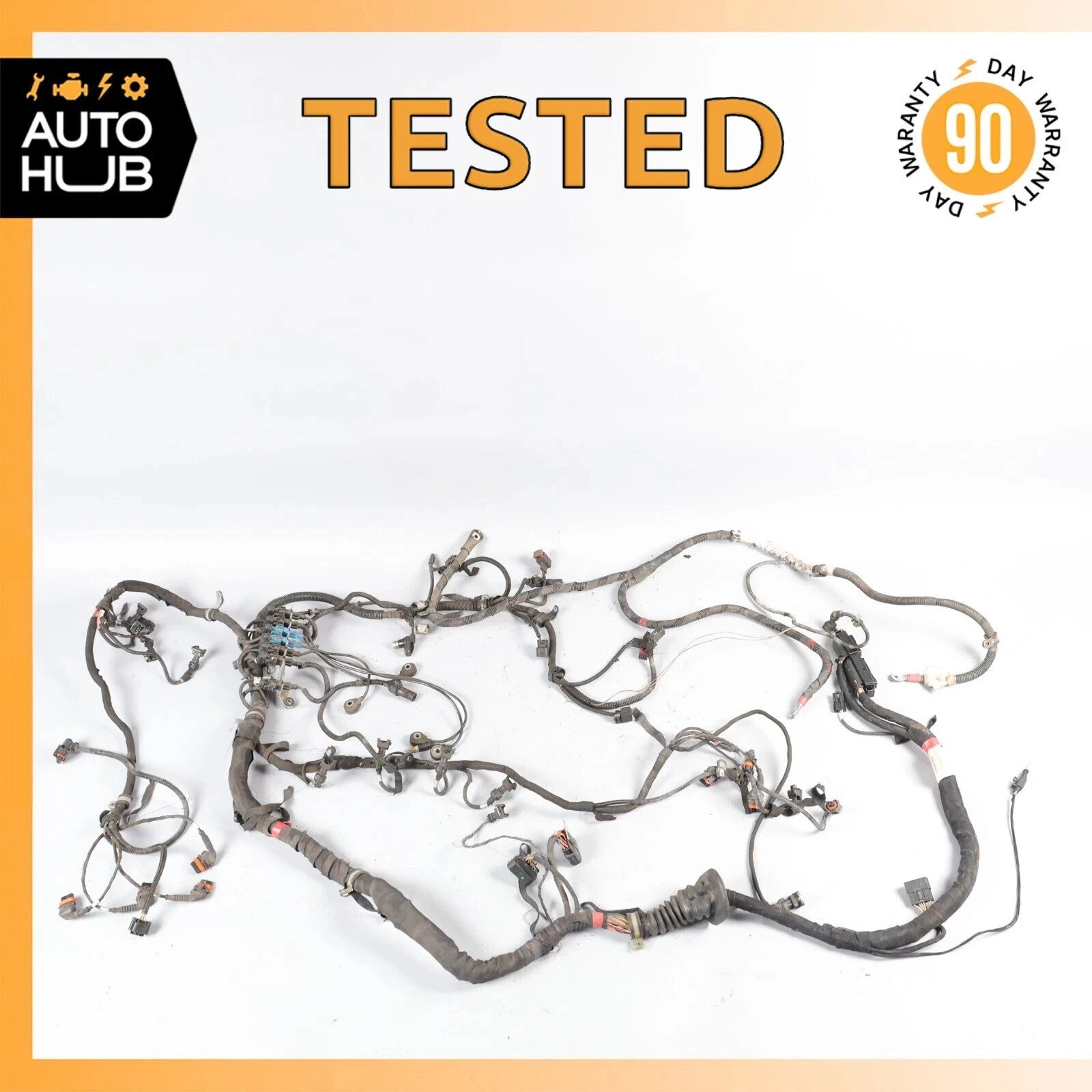 2005 Maserati Quattroporte M139 4.2L Engine Injection Wiring Harness 212172  OEM