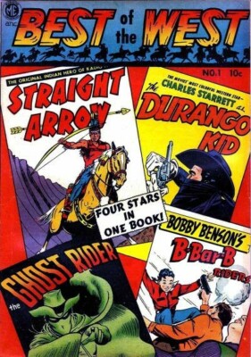 BEST OF THE WEST FULL RUN VINTAGE WESTERN COMICS ON DVD ROM MAGAZINE ENTERPRISES