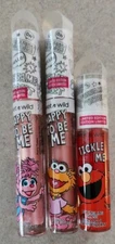 Wet n Wild Sesame Street 3 PIECES Lip Glosses Elmo Fairy Tales Fun Sized #40124