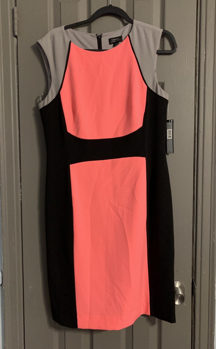 Tahari Arthur Levine Size 12 Dress Retail $128