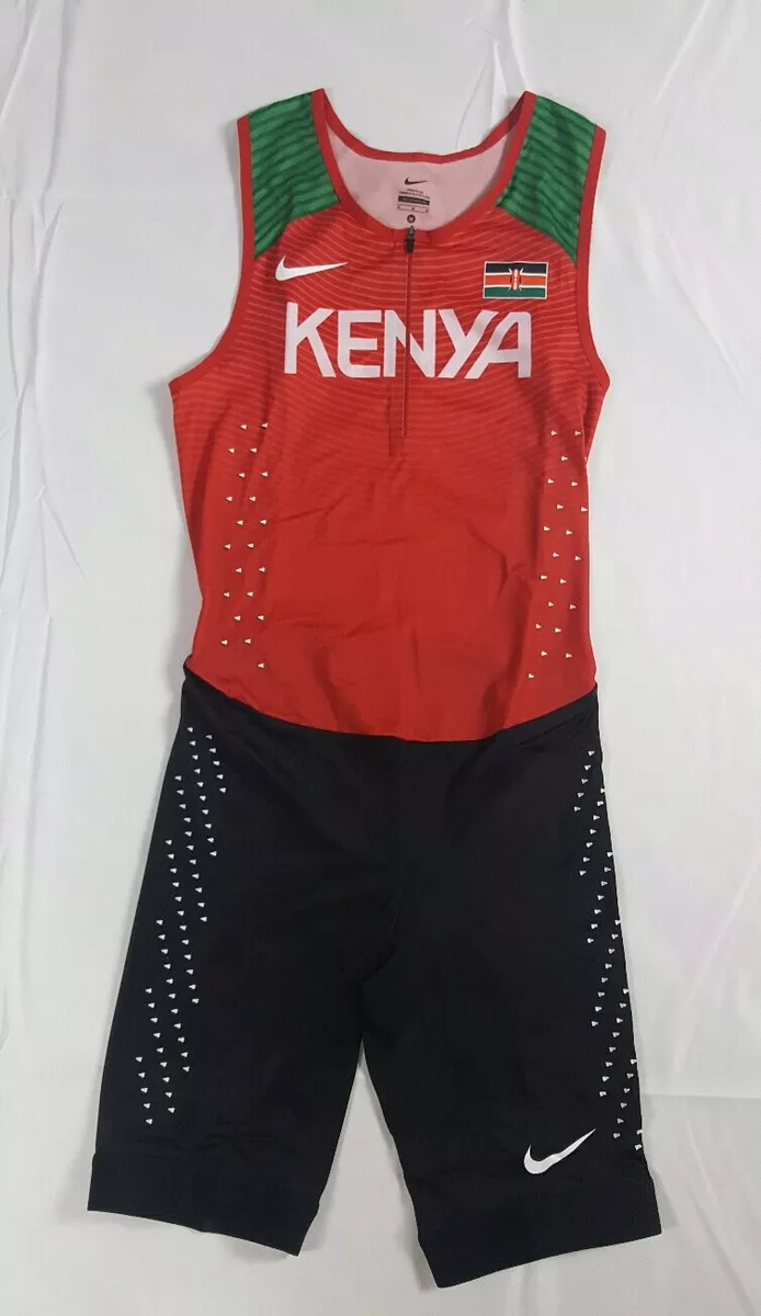 Nike Pro Elite Kenya 2018 Olympic Speedsuit Size Large Track and